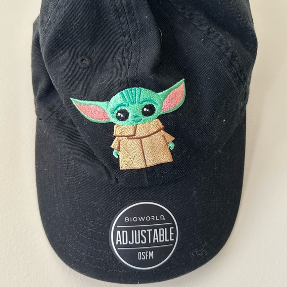 Bioworld Accessories - Last Chance Sale! Low Prices 💥 New! Star Wars Embroidered Baby Yoda Cap